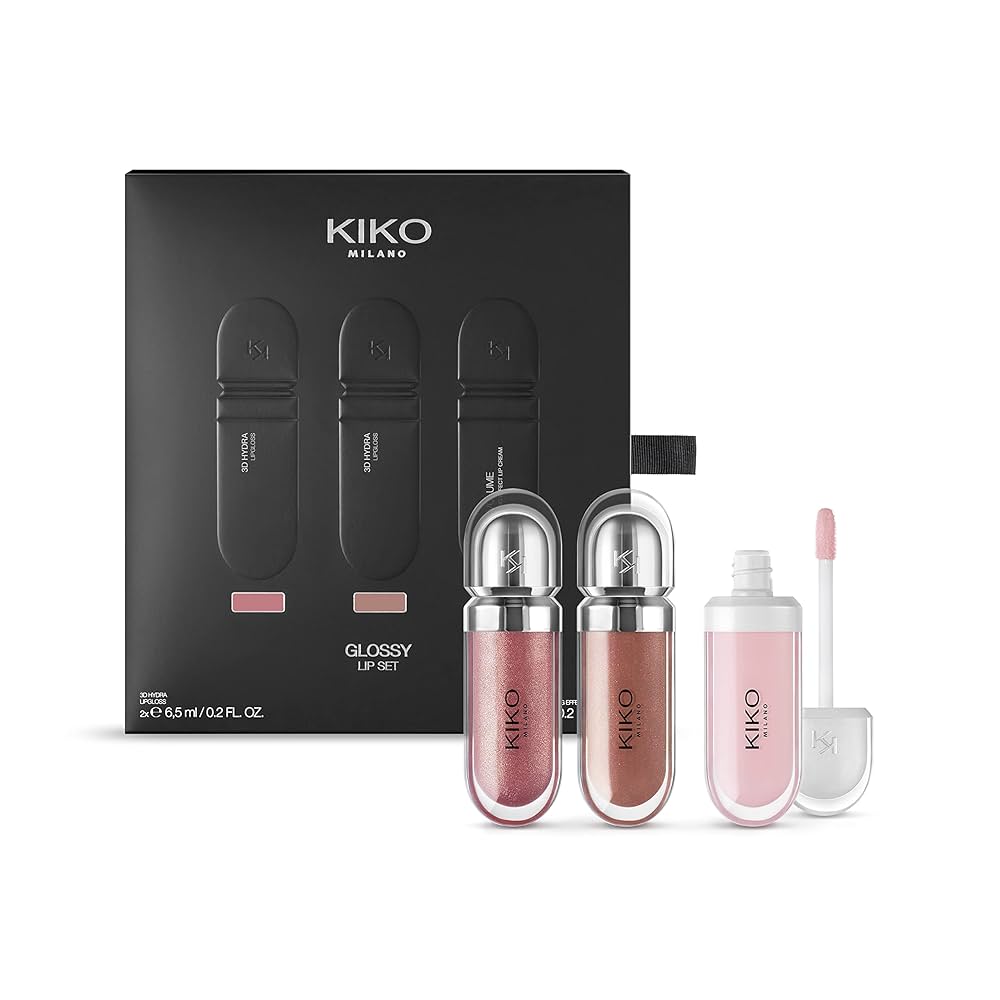 KIKO MILANO リップグロス 5本 アイシャドウパレット セット KIKO MILANO リップグロス 5本 アイシャドウパレット セット